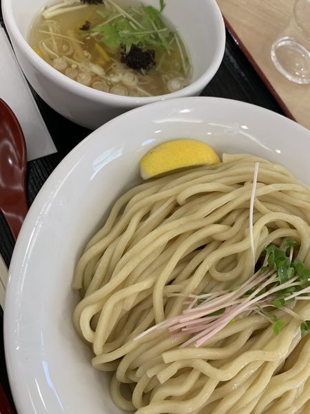 「冷やし鯛塩つけ麺大(夏季限定)」@つけ麺専門店 三田製麺所 イオンモールナゴヤドーム前店の写真