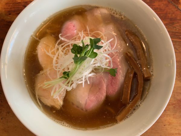 「煮干しそば830円」@中華そば しば田の写真