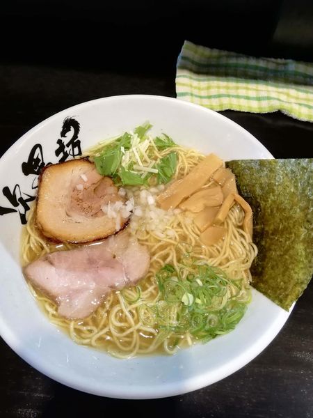 「中華そば(柚子塩)」@次男坊 THE SECOND 三鷹店の写真