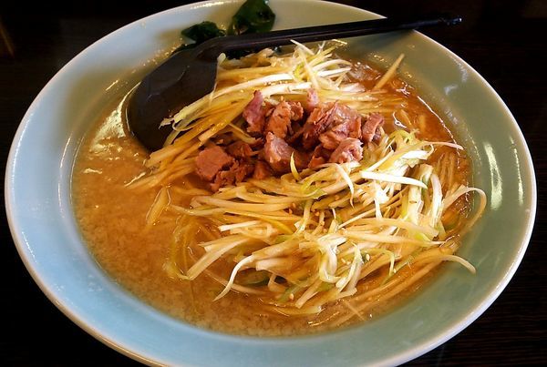 「ネギラーメン(小) ネギダブル」@ニューラーメンショップ主水の写真