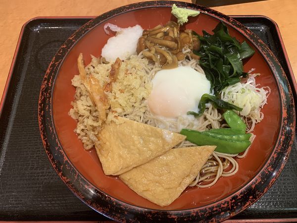 「特選たすけそば 520円」@蕎麦 一心たすけ 田町店の写真