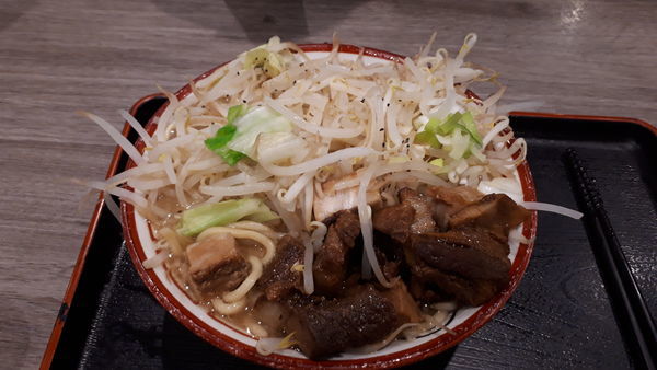 「肉ふじ」@麺屋 心 イオンモール幕張新都心店の写真