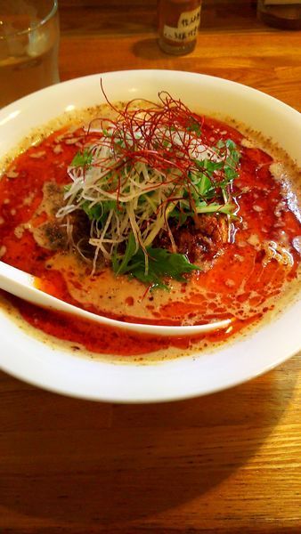 「汁有り担々麺(850円)・麺増し(150円)・増し・増し」@しびから屋の写真