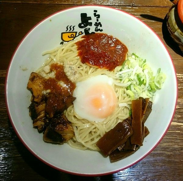 「辛肉油そば」@らーめん よし丸の写真