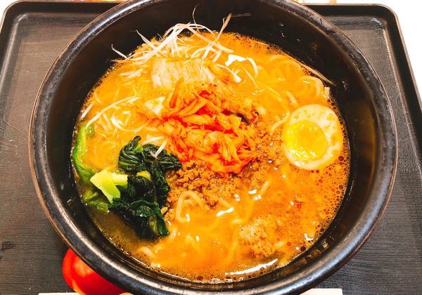 「キムチ坦々麺」@中華万里の写真