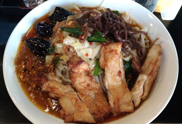 「極辛DX」@激辛拉麺 鷹の爪の写真