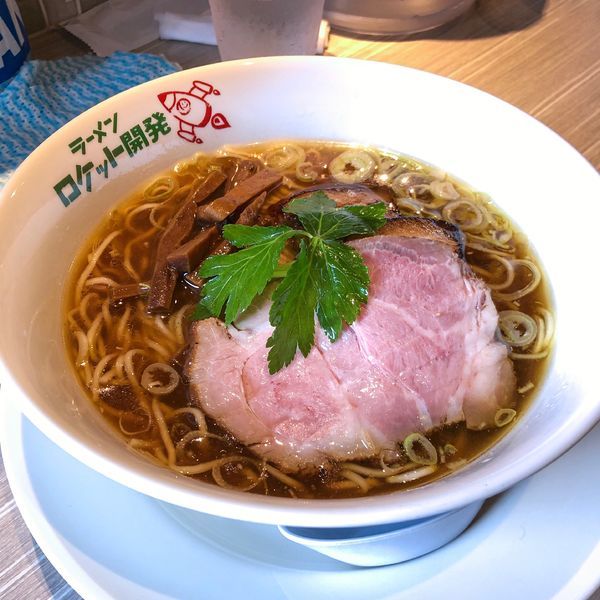 「中華そば」@ラーメン ロケット開発の写真