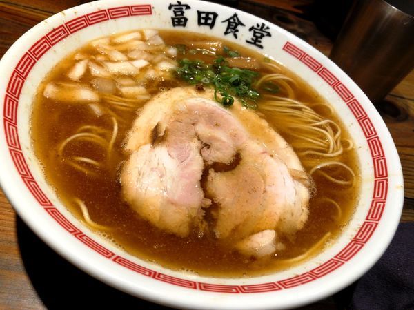 「煮干そば」@松戸中華そば 富田食堂の写真