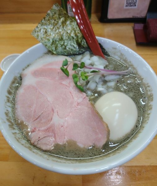 「ヤバニボ 塩 和え玉しびれ」@めんや天夢の写真