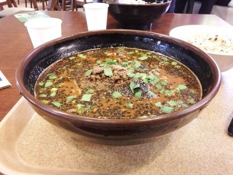 「黒胡麻担々麺」@胡麻唐屋 Pasar 羽生店の写真