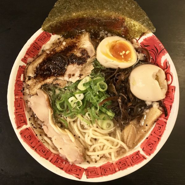 「八頭龍らーめん ¥780円（失敗煮玉子＋54円）」@麺屋 八頭龍 バイパス店の写真