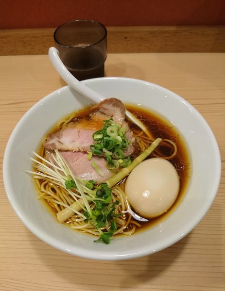 「味玉醤油ラーメン」@地鶏らーめん とりじの写真