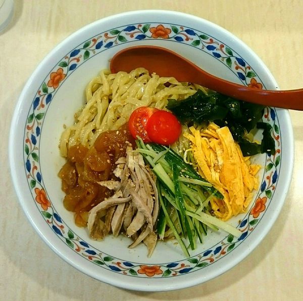 「冷やし中華【夏期限定】」@食堂 七彩の写真