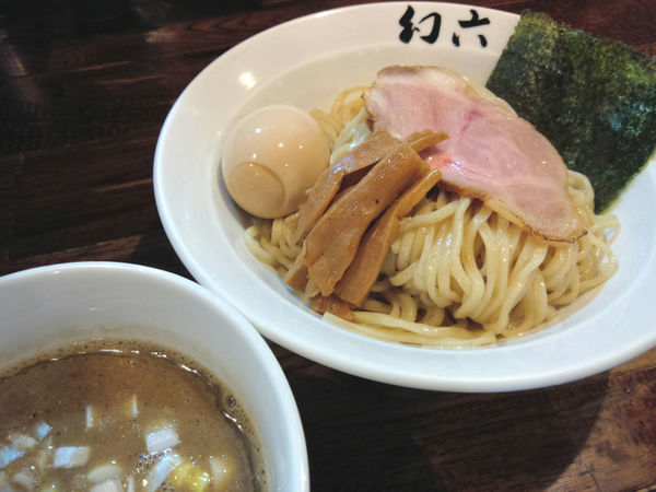 「濃厚煮干つけそば ￥850・味玉 ￥100」@中華そば 幻六の写真