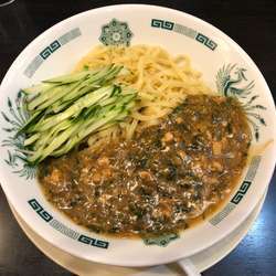 ガパオ汁なし麺