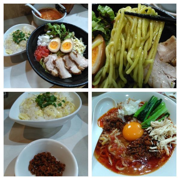 「【限定】トマトとチーズのジュノベーゼまぜつけめん+チーズご飯」@麺屋 扇 SENの写真