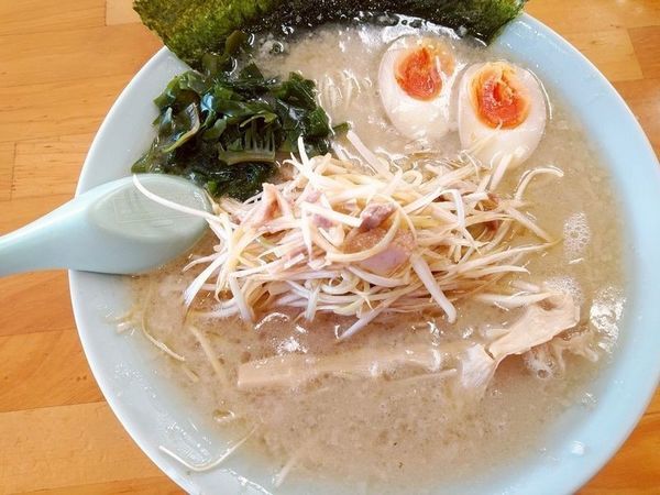 「正油ネギラーメン（こってり）＋味付けゆで卵」@ラーメンショップ 足利50号店の写真