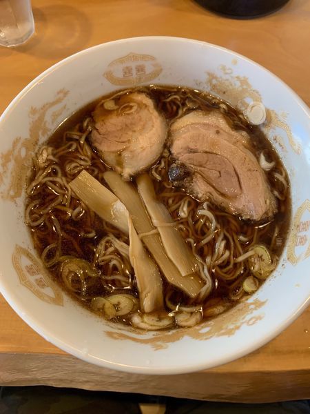 「大盛り中華そば」@まさごそばの写真