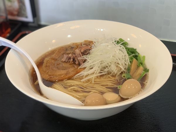 「【限定】淡麗烏賊煮干」@煮干しらーめん専門店 麺屋 晴の写真