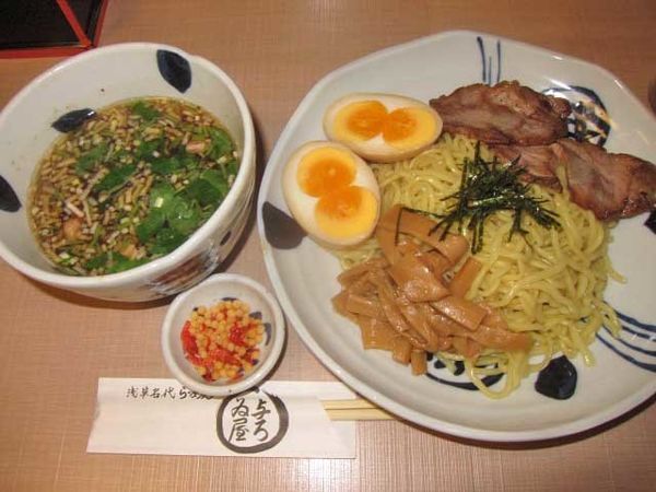 「特製ざるらーめん　1,000円」@与ろゐ屋の写真