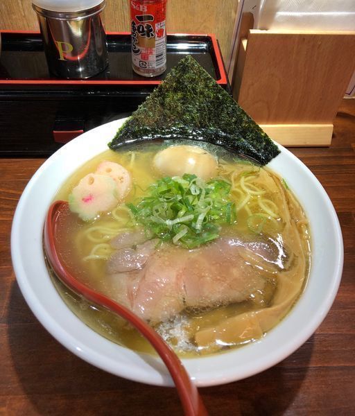 「くん玉塩らーめん ¥850」@麺場らせん -RASEN-の写真