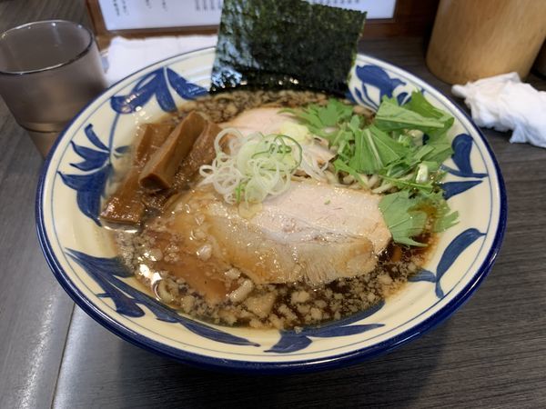 「正油ラーメン」@ラーメンつけ麺 奔放の写真