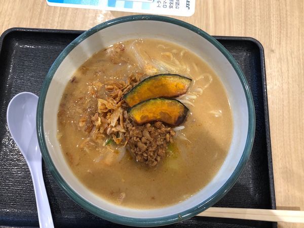 「甲州味噌らーめん」@蔵出し味噌 麺場 田所商店 談合坂サービスエリア店の写真