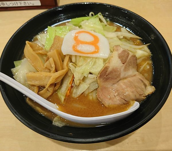 「小さな味噌(550円)」@8番ラーメン 富山駅店の写真