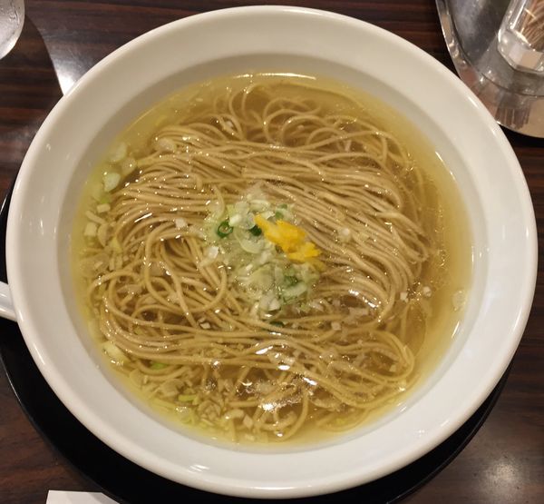 「かけ塩そば580円」@おとなの塩sobaの写真