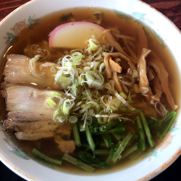 「ラーメン　600円」@柏屋の写真