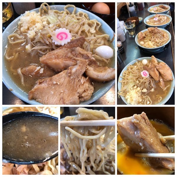 「ラーメン 850円 （麺半分、ニンニク）」@自家製麺 No11の写真