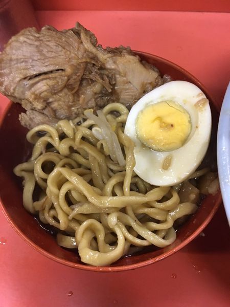 「富士丸ラーメン　ニンニンクなし　豚かすあぶら」@ラーメン富士丸 神谷本店の写真