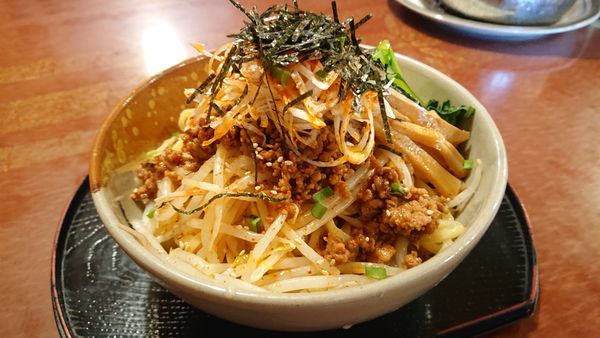 「汁なし担々麺」@らぁ麺 神成の写真