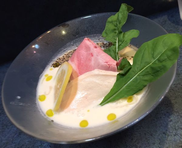 「【限定】冷やし貝白湯らーめん」@もとのともの写真