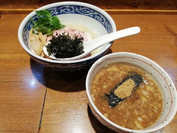 「ばち鮪のつけそば   （限定）」@寿製麺よしかわ 川越店の写真