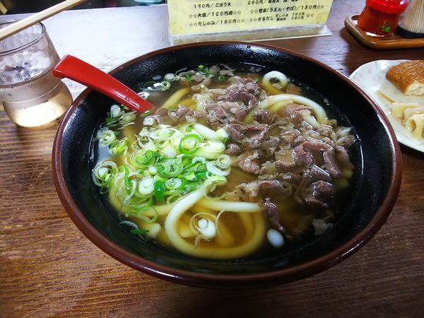「肉うどん」@うどんかま蔵の写真