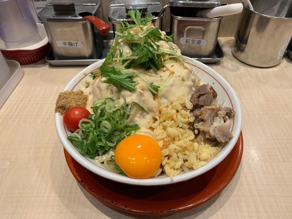 「冷やしまぜそば」@替玉千里眼 志木店の写真