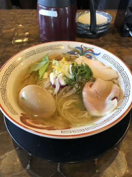 「限定  冷やし煮干しラーメン」@特級鶏蕎麦 龍介の写真