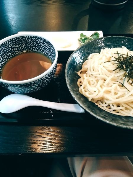 「牛骨冷やし中華そば」@まるふじ食堂の写真