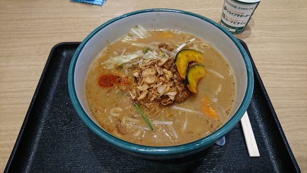 「甲州味噌ラーメン」@蔵出し味噌 麺場 田所商店 談合坂サービスエリア店の写真