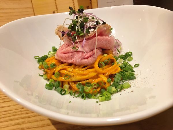 「雲丹の和え蕎麦」@米子さっかどうの写真