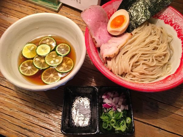 「すだちつけめん」@Homemade Ramen 麦苗の写真