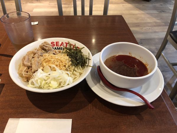 「冷やし辛豚そば」@Seattle Ramen Standの写真