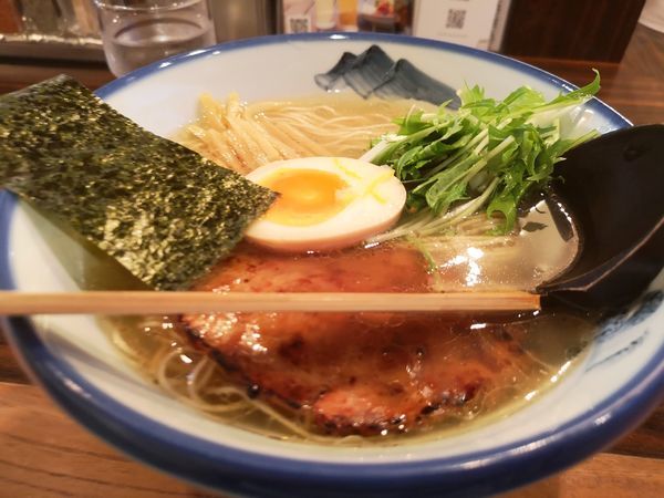 「柚子塩ラーメン」@AFURI 六本木交差点の写真
