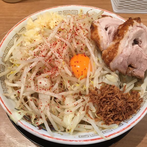 「汁無し ¥880」@豚山 上野店の写真