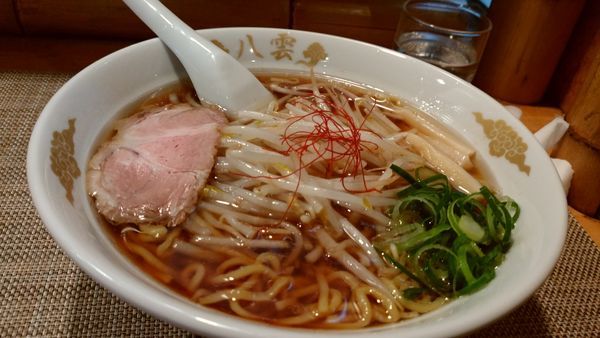 「醤油らーめん￥800」@麺匠 八雲 大和店の写真