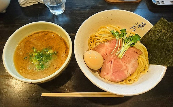 「鶏白湯つけ麺」@麺屋 藤しろ 三軒茶屋店の写真