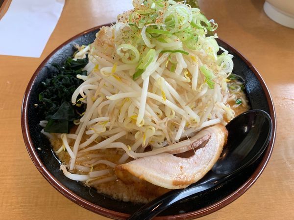 「赤味噌大盛もやし」@味噌の金子の写真
