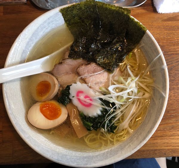 「徳・塩そば」@泉岳寺 らーめん徳の写真