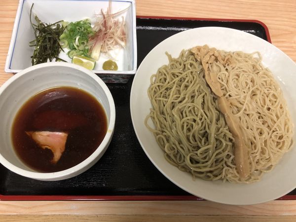 「はつかり醤油の2種盛り冷やしつけそば」@中華そば輝羅 from SR7 埼玉フードフェスティバルの写真